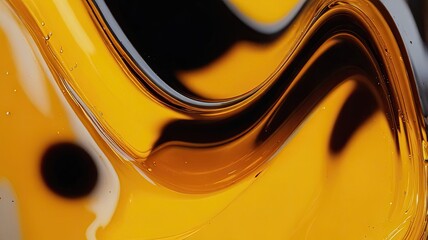 close up of yellow car