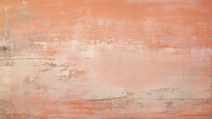Obraz premium Pastel peach wood wooden with plank texture wall background, wood table Through use wash Giving a feeling of looking old and beautiful.
