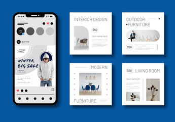 Home Decoration Social Media Template