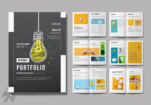 Minimal Portfolio Templates
