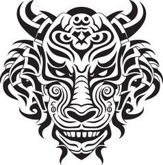 Mythical Creature Symbol Dragon Head Art Fantasy Dragon Logo Iconic Emblem