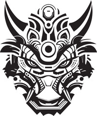 Dragon Head Badge Fantasy Design Mythical Beast Icon Dragon Head Emblem