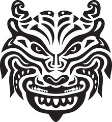 Mythical Creature Logo Dragon Head Graphic Dragon Head Illustration Fantasy Artwork