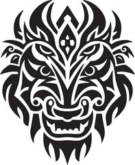 Mythical Creature Badge Frontal Dragon Head Icon Dragon Head Art Fantasy Symbol