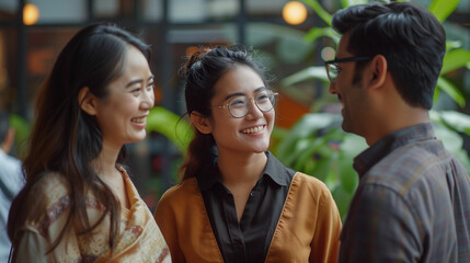 Group of people standing together