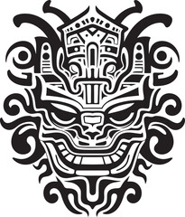 Dragon Head Art Detailed Emblem Vector Dragon Head Symbol Fantasy Badge