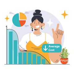 Economies of scale. Company scale of operation, amount of output