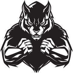 Alpha Leader Majestic Wolf Vector Logo Creation Wild Dominion Captivating Wolf Icon Graphic Design