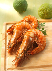 Freshness-prawns, Langusten, Scampis, Meeresfrüchte, Krabben, 