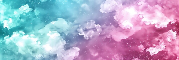 Fototapeta premium Pastel Cloud Abstract Art with Soft Gradient