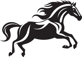 Graceful Horse Head Icon Vector Art Elegant Equine Logo Logo Design