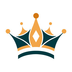 Luxury Crown Logo Vector Design