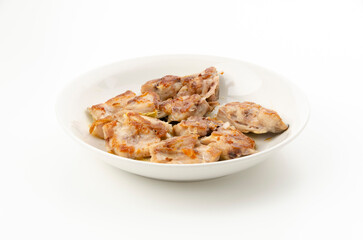 シイラのあらの塩焼き