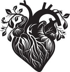 Minimalist Heart Outline Graphic Emblem Geometric Heart Icon Minimalistic Symbol