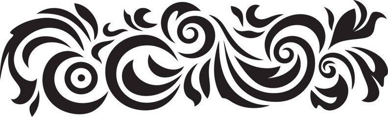 Tribal Design Emblem Polynesian Pattern Logo Polynesian Ethnic Icon Stripe Tattoo Design