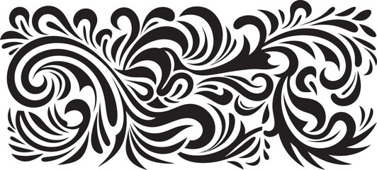 Ethnic Tribal Icon Polynesian Stripe Logo Tattoo Design Emblem Tribal Pattern Logo