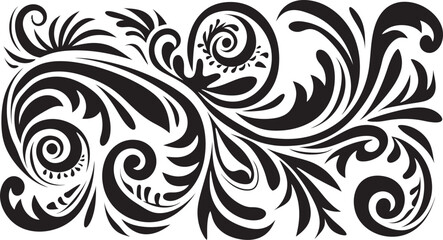 Tribal Stripe Logo Polynesian Pattern Design Polynesian Tattoo Emblem Ethnic Icon