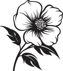 Abstract Prairie Rose Chic Logo Chic Prairie Rose Symbol Icon Design