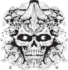 Psychedelic Odyssey Nightmare Coloring Book and Iconic Design Eternal Nightmares Psychedelic Nightmare Art and Iconic Designs