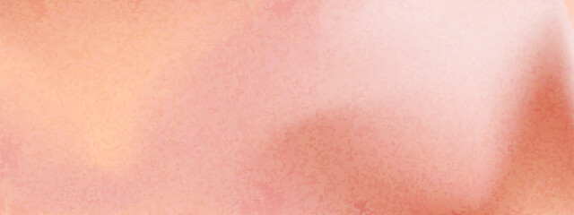 Peach gradient grain background with abstract wave. Nude, peach and apricot gradient soft color. Warm fuzz bg for wallpaper. Vector illustration