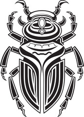 Scarab Reflections Iconic Logo and Graphic Design Scarab Aura Logo and Icon Design