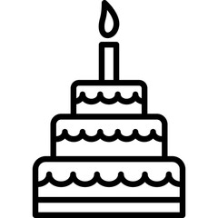 Birthday Cake Icon