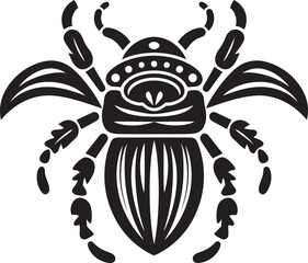 Scarab Essence Icon Design and Graphic Art Royal Scarab Logo and Icon Design