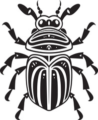 Ethereal Scarab Icon Design and Graphic Art Royal Scarab Iconic Logo Design and Graphic