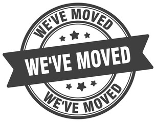 we've moved stamp. we've moved label on transparent background. round sign