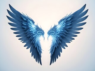 Obraz premium blue wings 