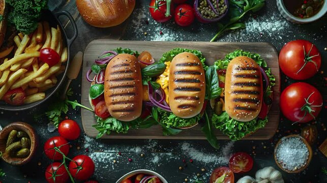 Develop enticing food promotion visuals showcasing mouthwatering dishes, fresh ingredients, and irresistible presentations to attract customers and stimulate appetite
