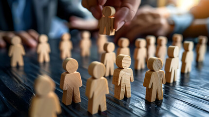 human resources strategy with employee retention figures