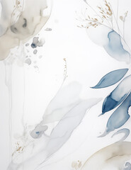 background with splash - Abstract light gray background - Generative AI