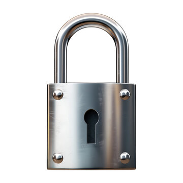 recommend clip art: Silver Padlock, Isolated on a Transparent Background, Graphic Resource