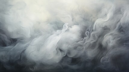 smoke on black color abstract watercolor background