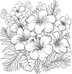 Tropical Leaf Artistic Symbol Artistic Graphic Evolution Botanical Flower Tattoo Design Modern Logo Creation