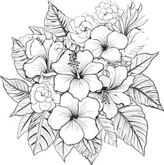 Palm Leaf Icon Design Minimalist Iconic Imagery Orchid and Fern Elegance Artistic Graphic Creation