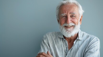 The Smiling Elderly Man