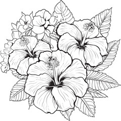 Tropical Blossom Bliss Modern Iconic Design Inspirations Exotic Leafy Greenery Vibrant Logo Creations