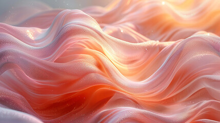 Obraz premium Abstract background with soft pastel waves. Gradient colors. For designing apps or products.