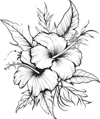 Exotic Hibiscus Symbolism Artistic Design Hibiscus Floral Design Creative Evolution