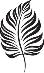 Obraz premium Tropical Plant Fantasy Minimalist Design Concept Exotic Leaf Pattern Vibrant Natural Expression