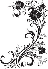 Elegant Victorian Corner Detail Artistic Detail Classic Vintage Floral Corner Graceful Craftsmanship