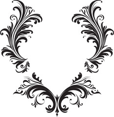 Vintage Botanical Detail Elegance Preserved with Classic Grace Floral Corner Frame Artisan Craft in Timeless Form