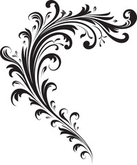 Antique Corner Design Reviving the Elegance of Old World Charm Vintage Style Floral Corner Symbolizing Timeless Beauty