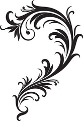 Elegant Retro Corner Floral Iconic Expression Revisited Ornate Victorian Floral Corner Exquisite Artistry Embodied