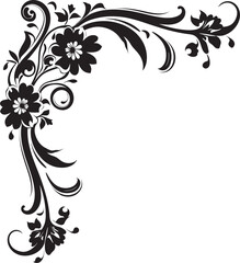 Elegant Victorian Corner Detail Reflecting Artistic Mastery Classic Vintage Floral Corner Beauty in Traditional Craftsmanship