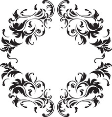 Floral Corner Frame Traditional Ornament Revived Antique Corner Design Grace of Historical Designs