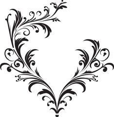 Retro Style Floral Corner Capturing Modern Elegance Vintage Floral Detail Revisiting Artistic Traditions