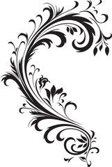 Vintage Floral Corner Timeless Elegance Reimagined Ornate Floral Corner Design Nostalgic Beauty Revived